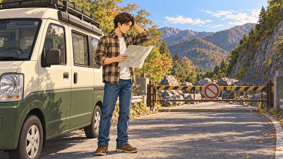 Illustration of the scene described by Because I forgot the keys in the car, there is no choice but to wait outside.