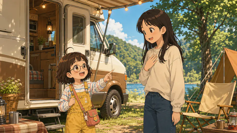Illustration of the scene described by What is your name?