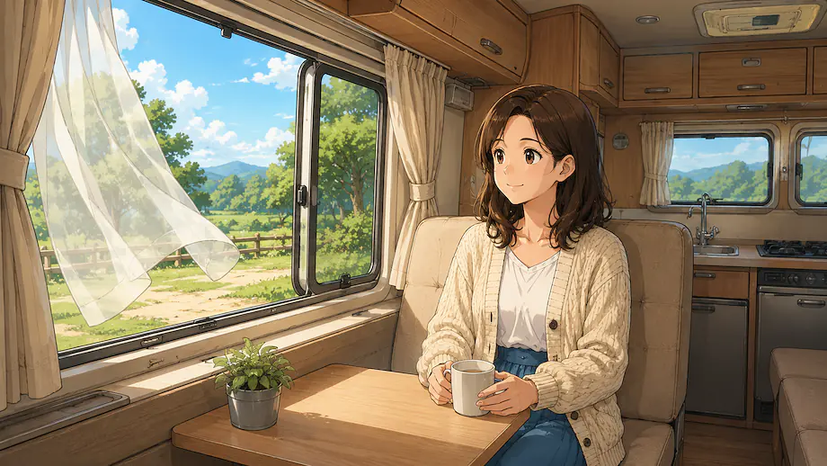 Illustration of the scene described by The window is open.